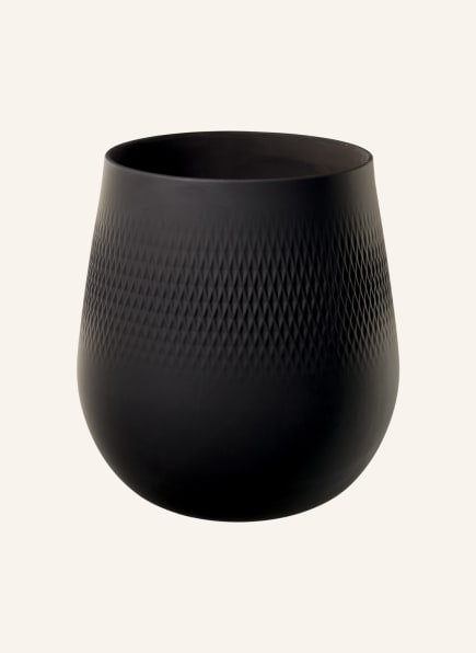 Villeroy & Boch Vase Carré groß MANUFACTURE COLLIER NOIR, Farbe: SCHWARZ (Bild 1)