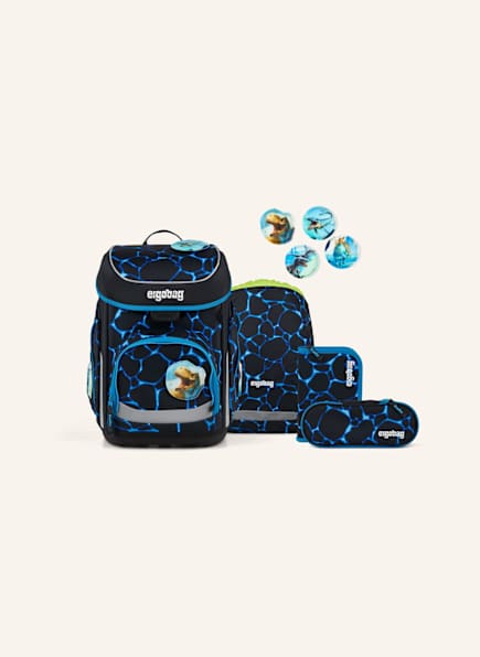 ergobag Schulranzen-Set CUBO SET