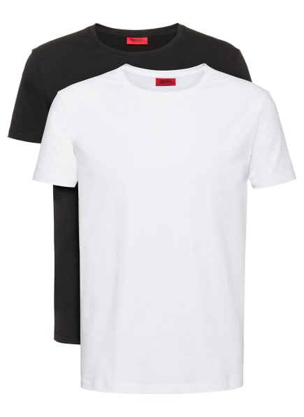 HUGO T-Shirt HUGO ROUND, Farbe: WEISS (Bild 1)