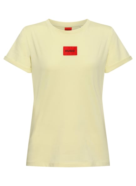 HUGO T-Shirt THE SLIMTEE REDLABEL, Farbe: HELLGELB (Bild 1)