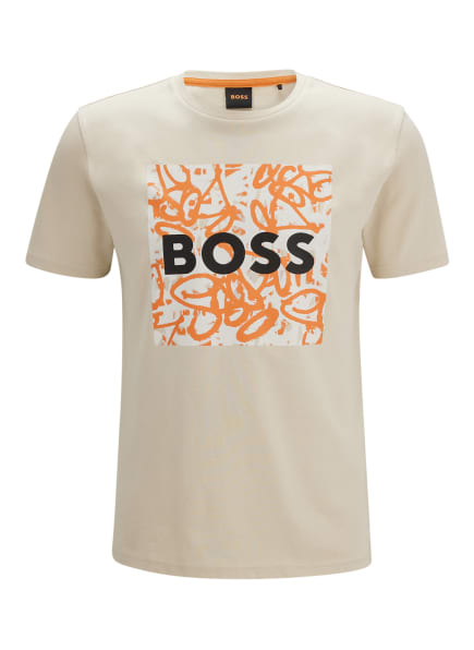 BOSS T-Shirt TEGRAFBASIC EC, Farbe: BEIGE (Bild 1)