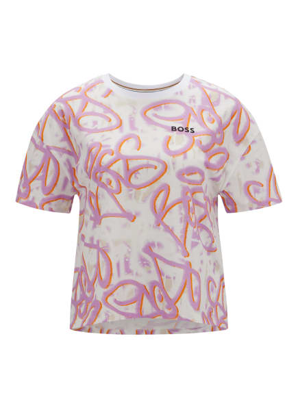 BOSS T-Shirt C ELOWA AOP EEX, Farbe: NUDE (Bild 1)