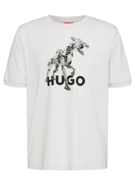HUGO T-Shirt DOBOTIC, Farbe: BEIGE (Bild 1)