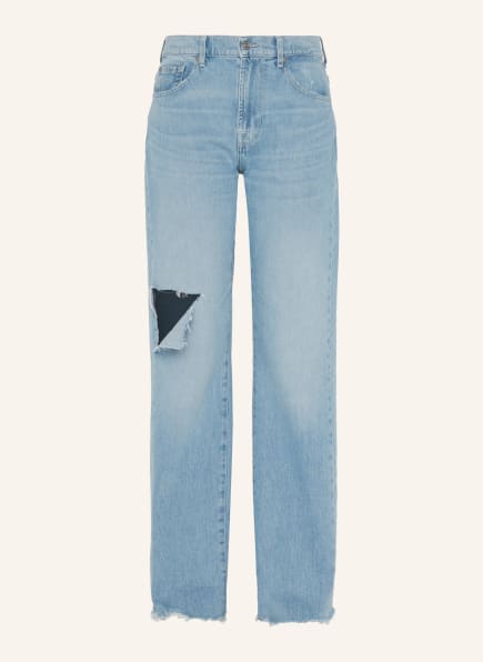 7 for all mankind Jeans TESS TROUSER Straight Fit, Farbe: BLAU (Bild 1)