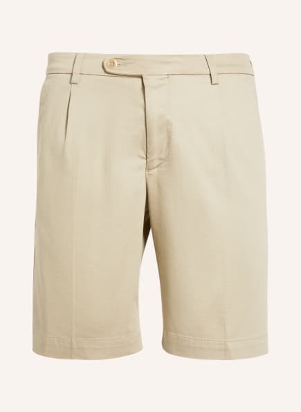 BOGGI MILANO Shorts Regular Fit, Farbe: BEIGE (Bild 1)