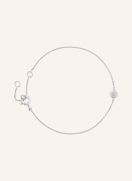 WEMPE Armband MINIMALISM by Wempe Casuals, Farbe: WEISSGOLD (Bild 1)
