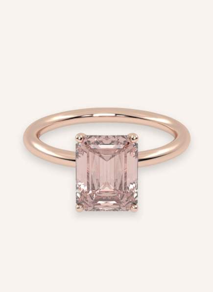 VEYNOU Ring ROSIE aus 14 Karat Roségold und 2,00ct. Morganit