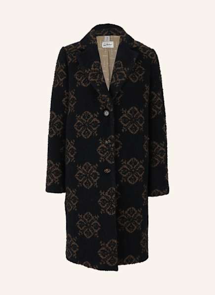 Luis Trenker Bouclé-Mantel LUGRETA