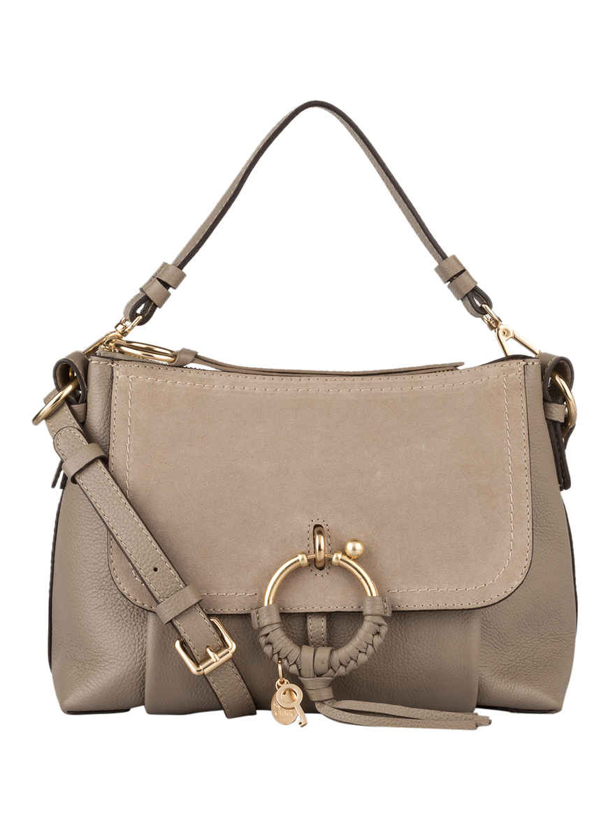 joann pebbled leather top handle bag