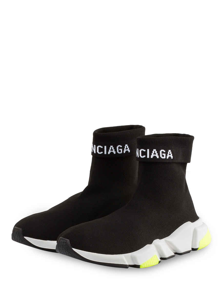 Mens Womens Balenciaga Speed Trainer Knit High jpwpkl