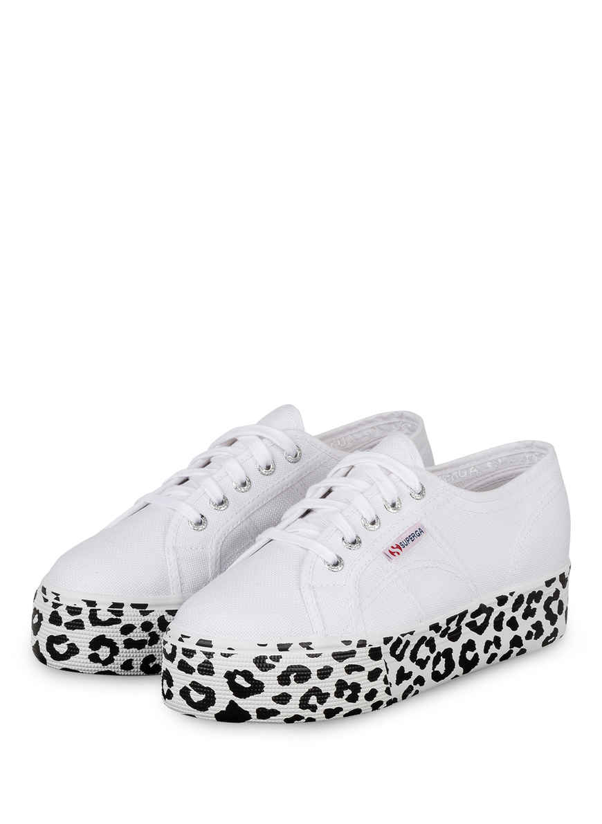 superga weiss plateau