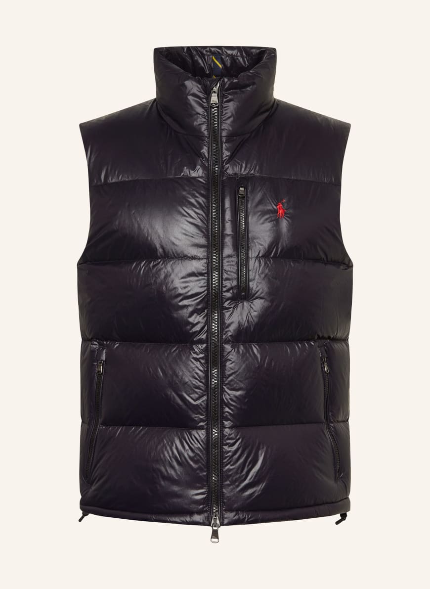 POLO RALPH LAUREN down vest in black