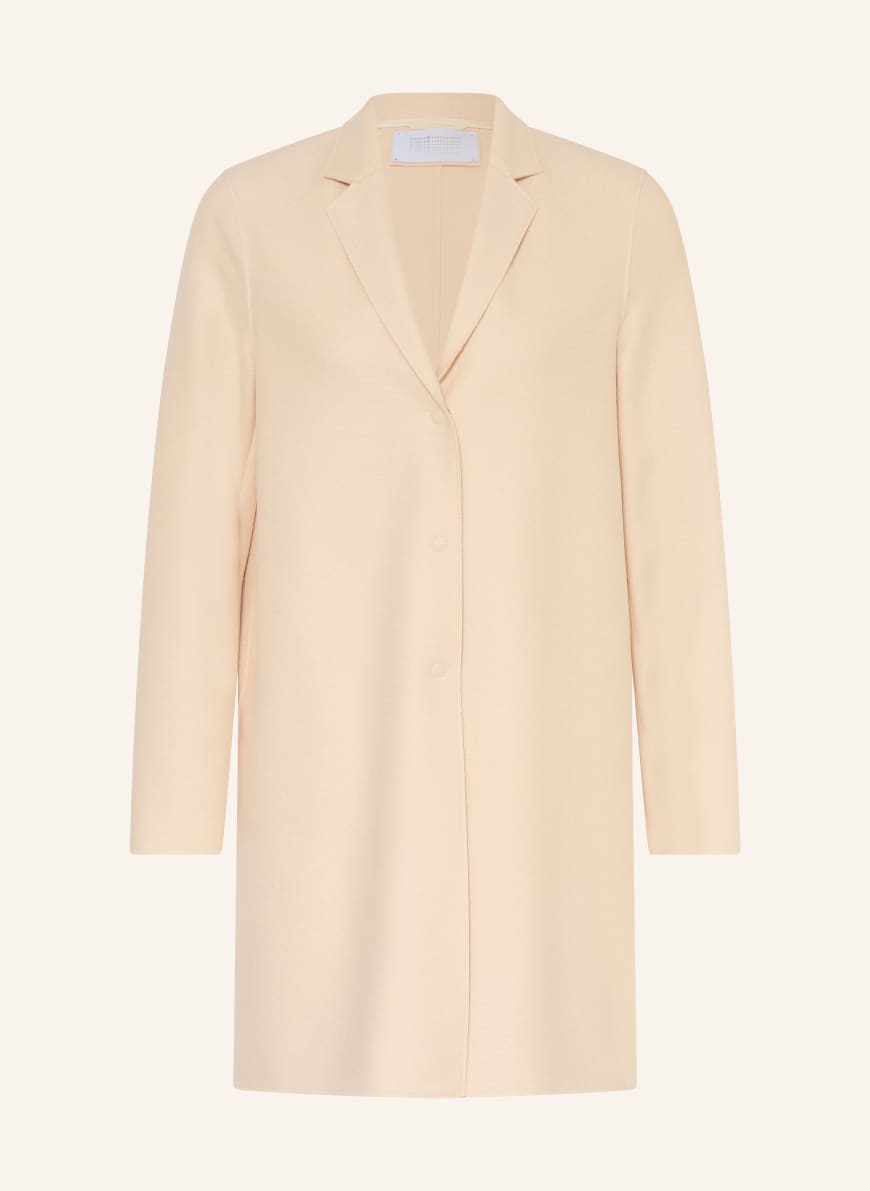 HARRIS WHARF LONDON wool coat in beige