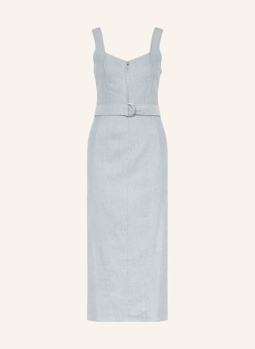 RIANI Linen dress in blue gray RIANI Linen dress in blue gray