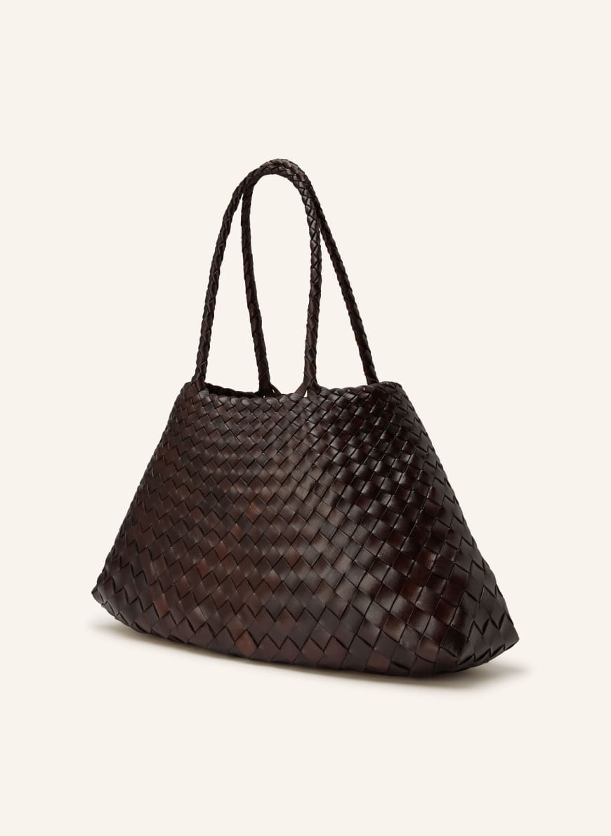 DRAGON DIFFUSION Torba shopper SANTA CROCE BIG kolor czarny