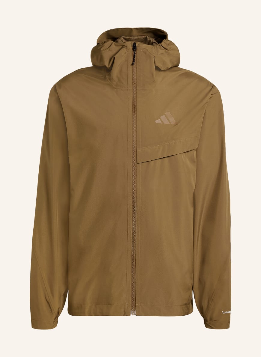 adidas TERREX スキージャケット ベージュ/ブラウン adidas TERREX TERREX MULTI 2L functional jacket in khaki