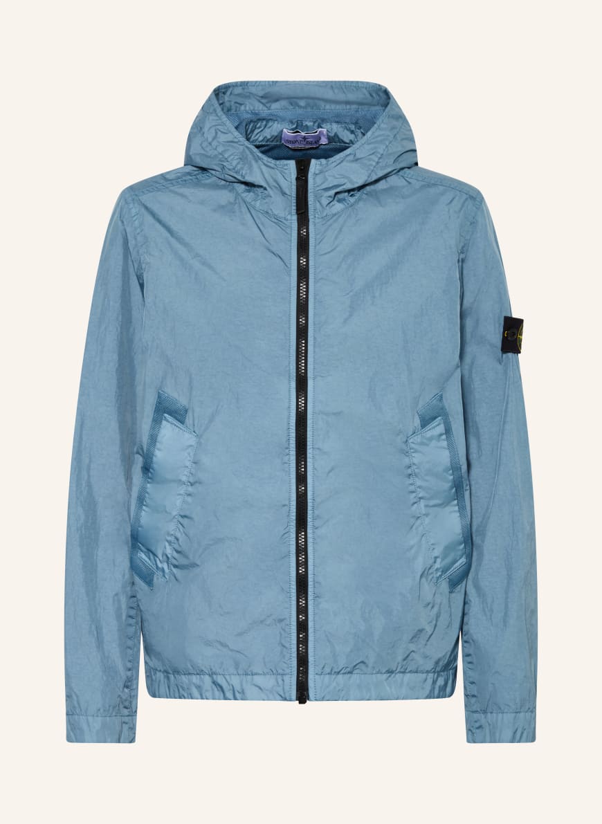 STONE ISLAND JUNIOR jacket KIDS in light blue