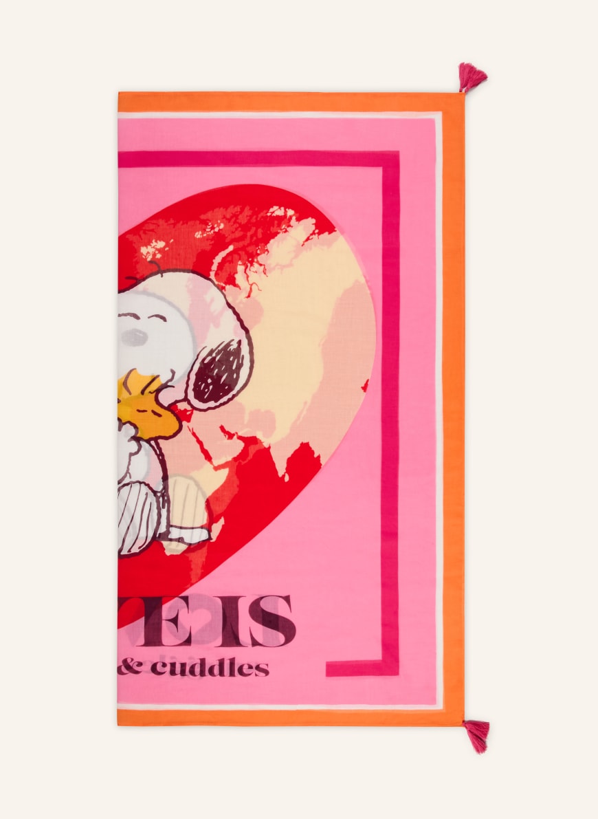 CODELLO cloth PEANUTS × CODELLO in pink / pink / orange