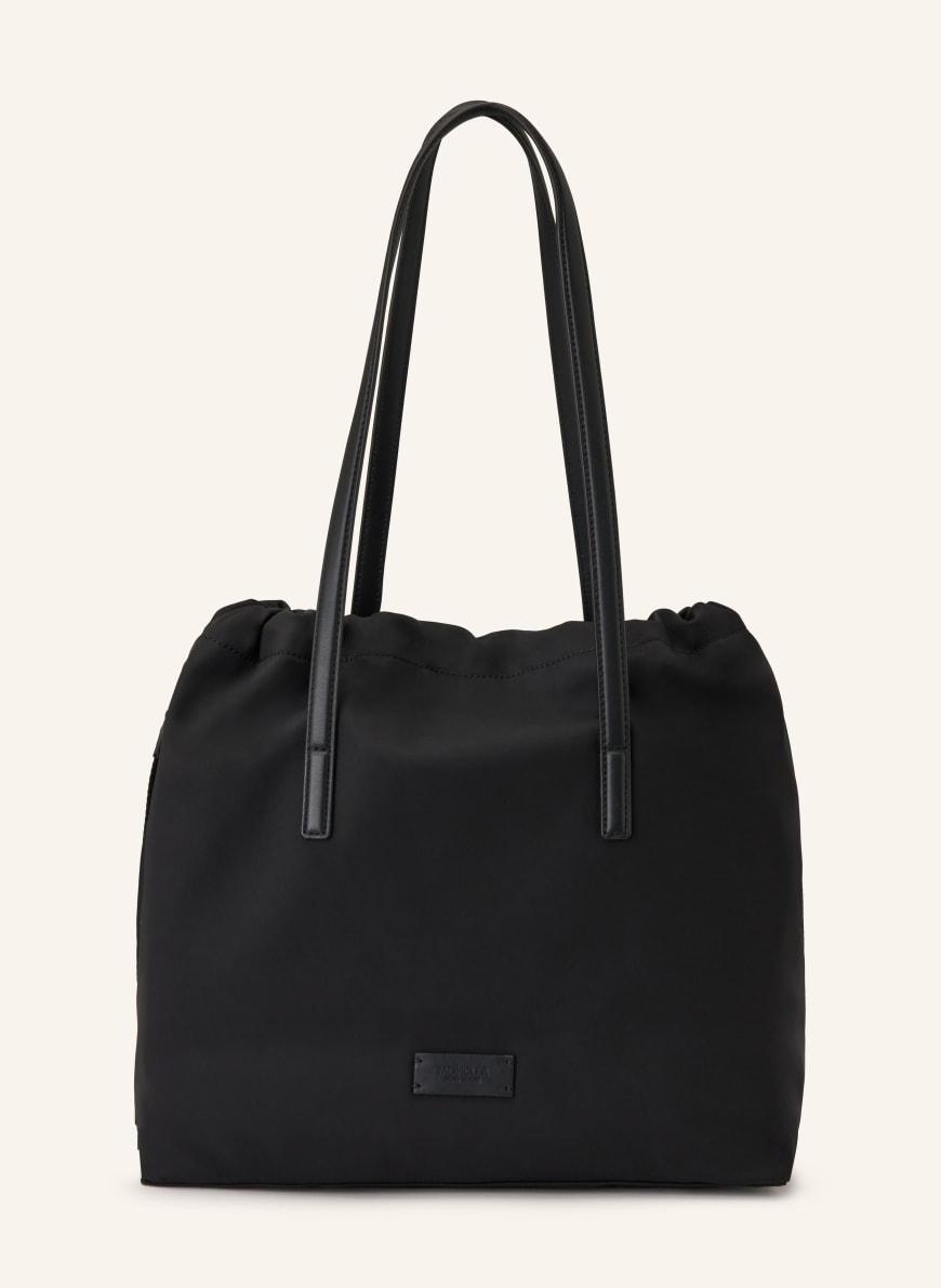 MONCLER NEW TRICK drawstring bag in black