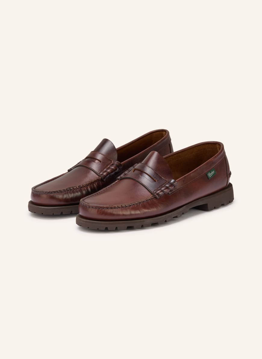 Paraboot Penny loafer CORAUX in brown