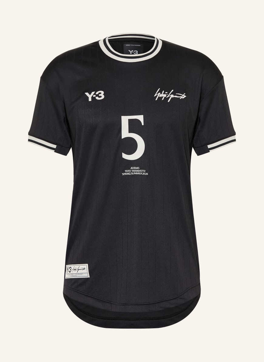 Y-3 JUDE BELLINGHAM T-shirt in black / white