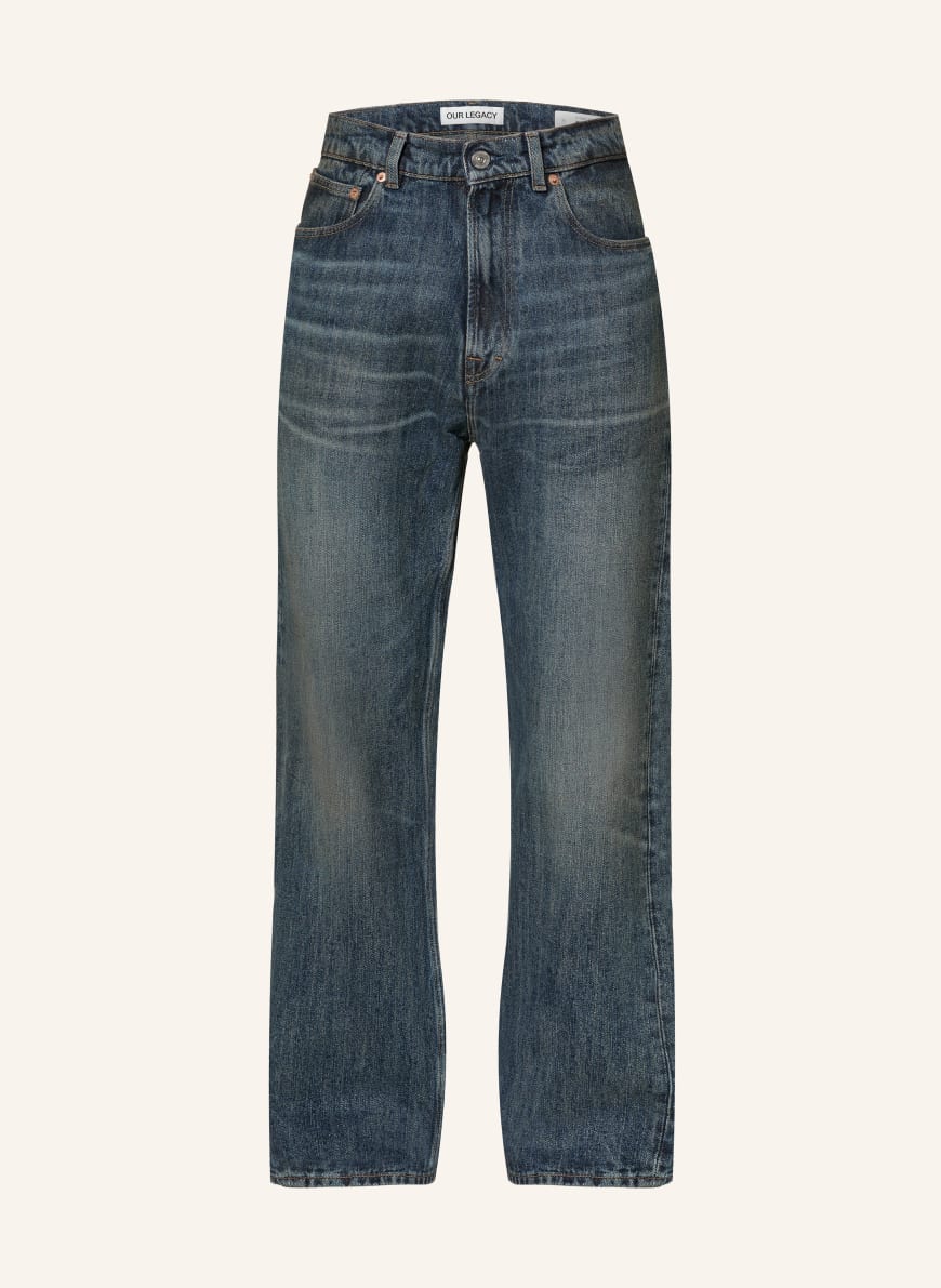 OUR LEGACY THIRD CUT Relaxed Fit jeans in rocker storm wash