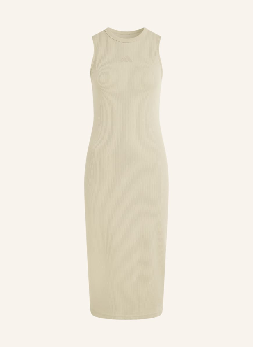 beige adidas dress Adidas Originals Tee Dress Trefoil Summer Dress Longshirt Jersey Dress Beige