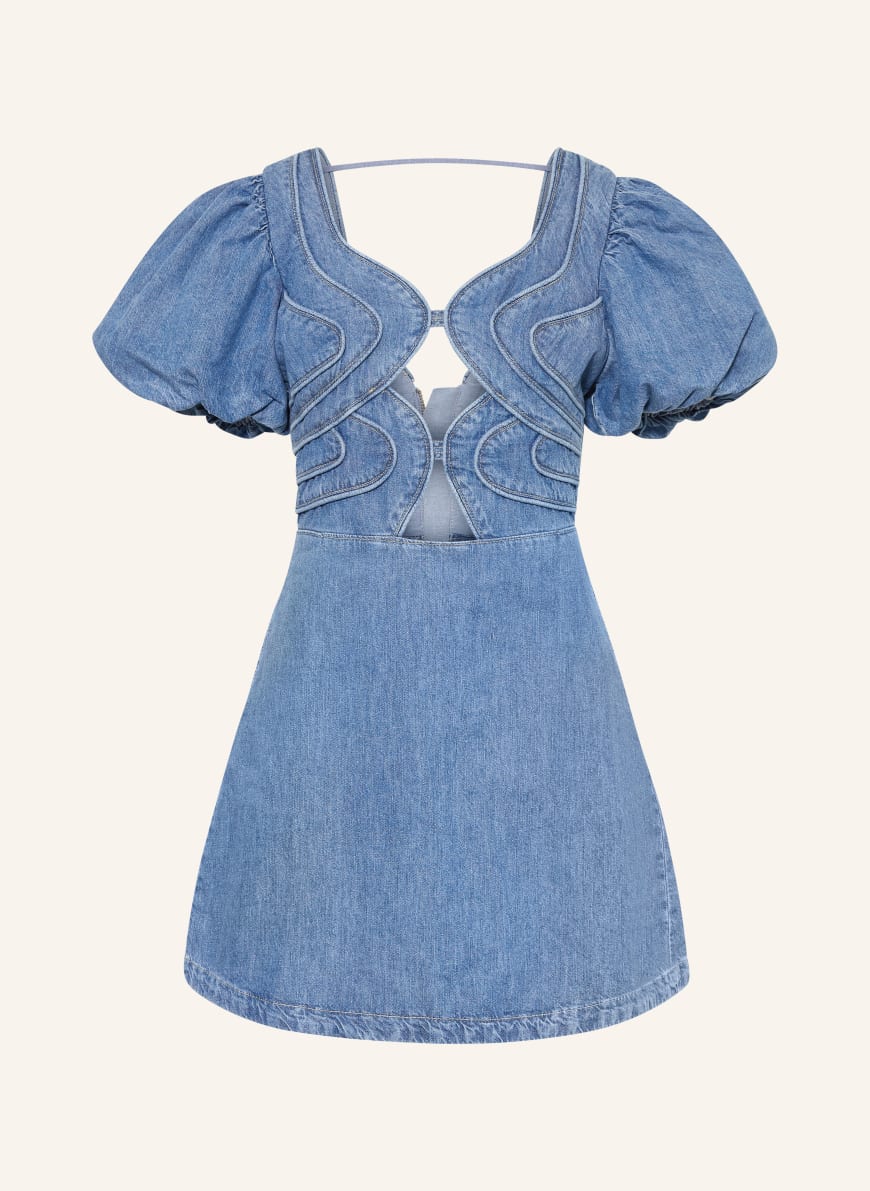 FARM RIO denim dress in blue