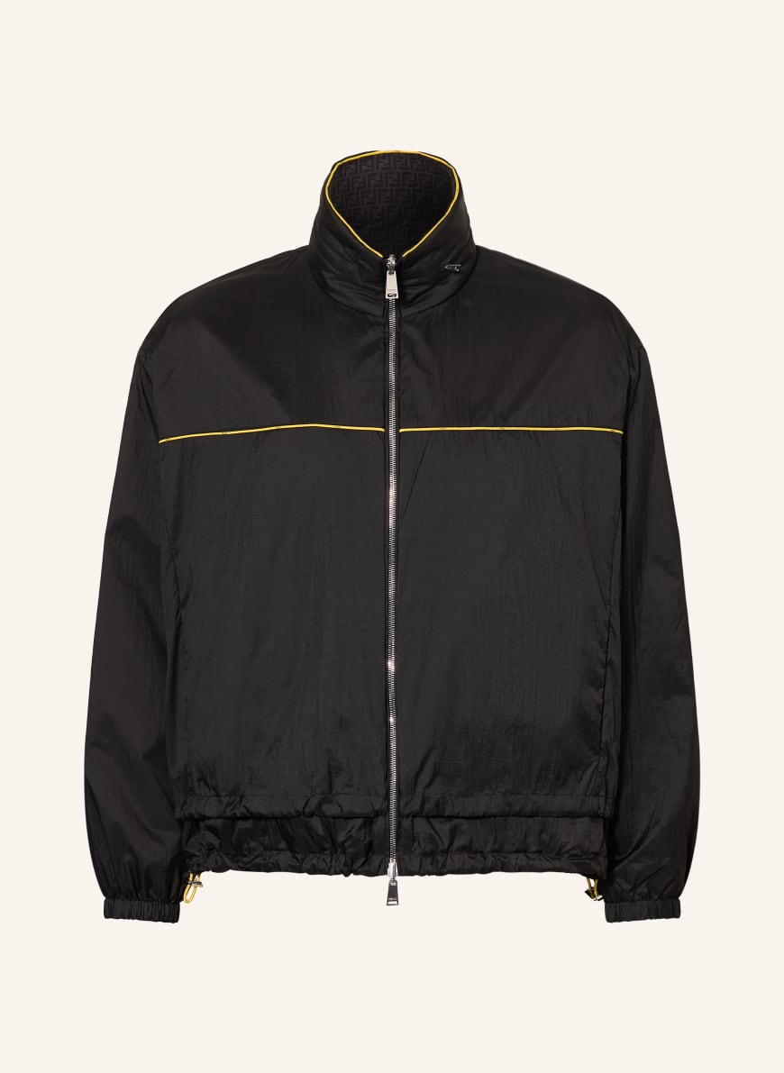 FENDI Reversible jacket in black / dark gray