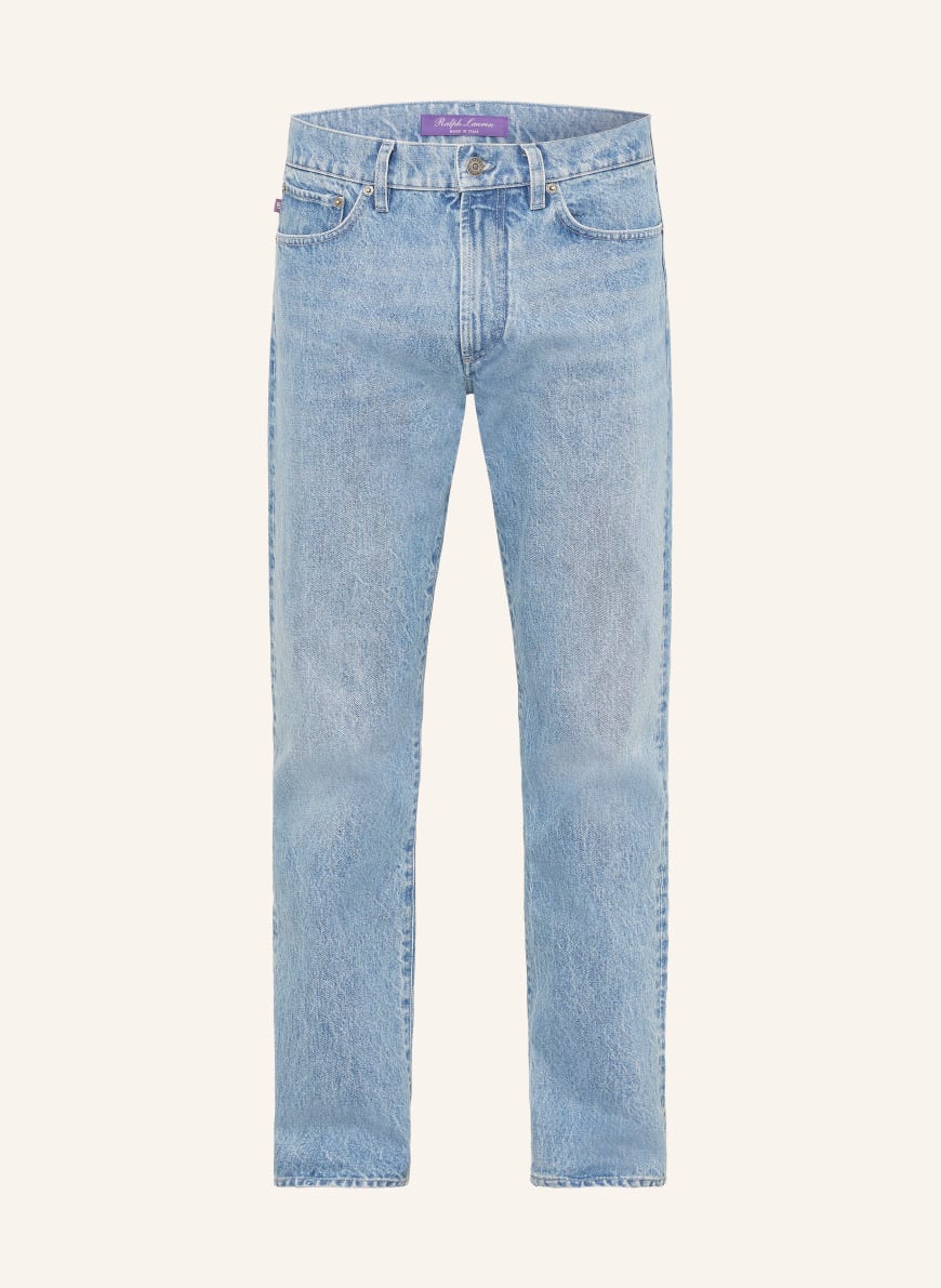 RALPH LAUREN PURPLE LABEL Slim-fit jeans in 003 light indigo