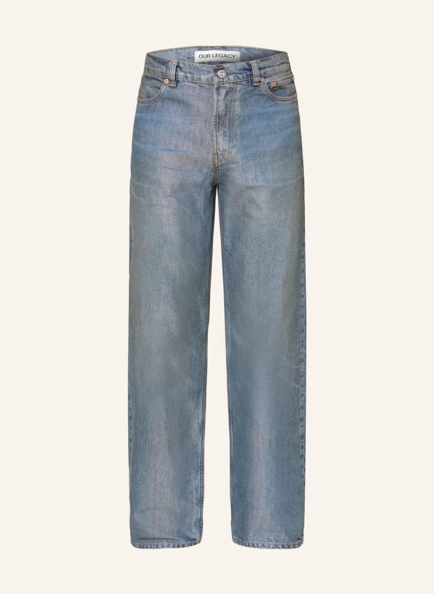 OUR LEGACY CARLSON Regular Fit Jeans in kintsugi wash