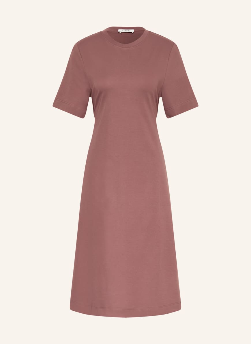 COS Jersey dress in brown