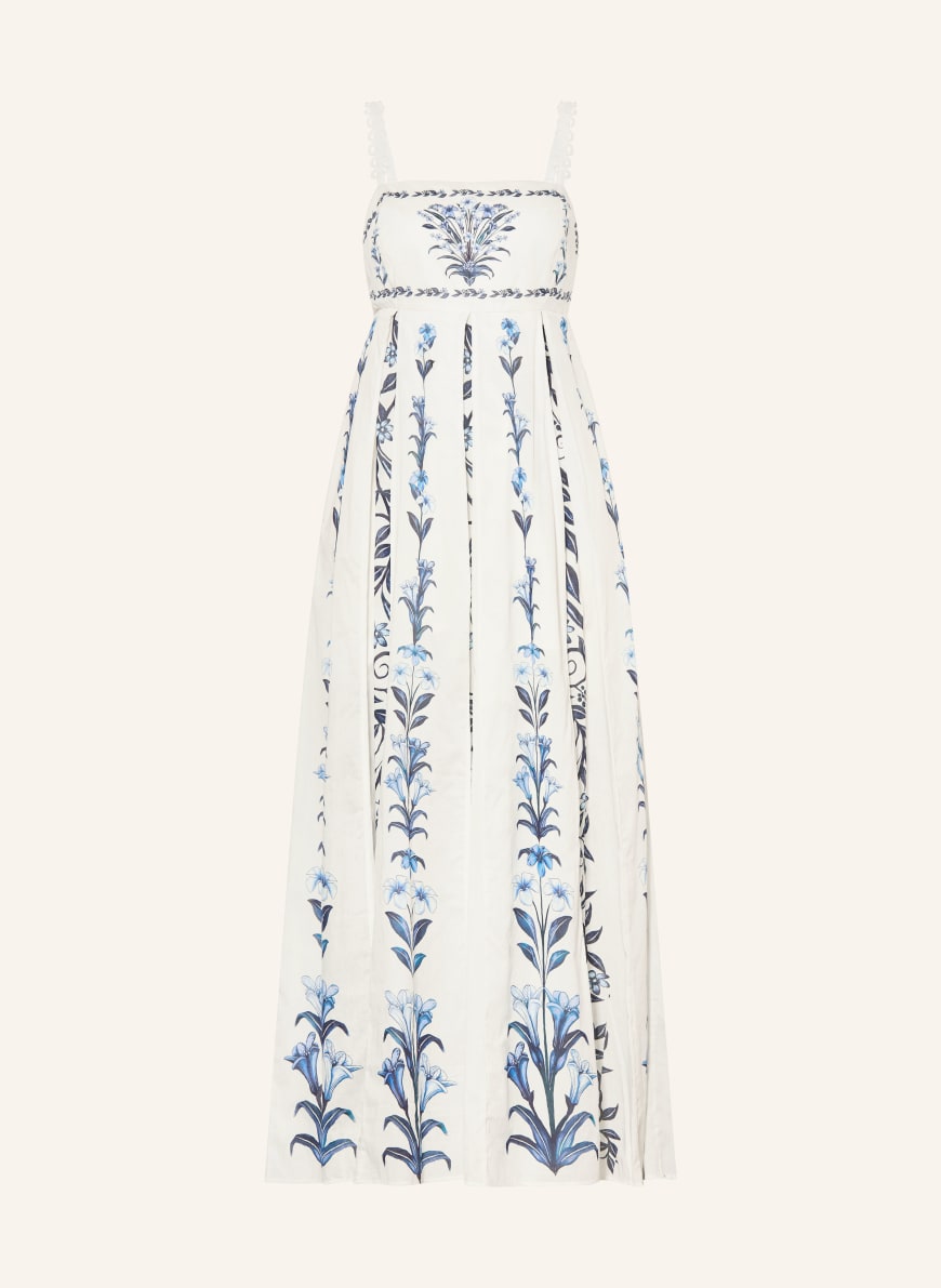 FARM RIO Dress in white / blue FARM RIO Dress in white / blue