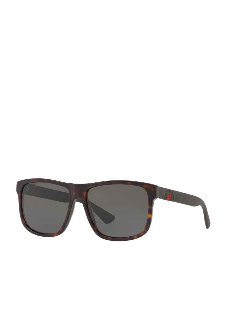 GUCCI Sunglasses GC000970, Color: 4402L1 - HAVANA/ GRAY POLARIZED (Image 1)