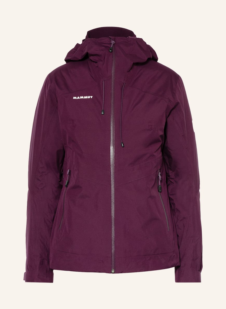 MAMMUT 3-in-1 rain jacket CONVEY with down inner jacket, Color: FUCHSIA(Image 1)