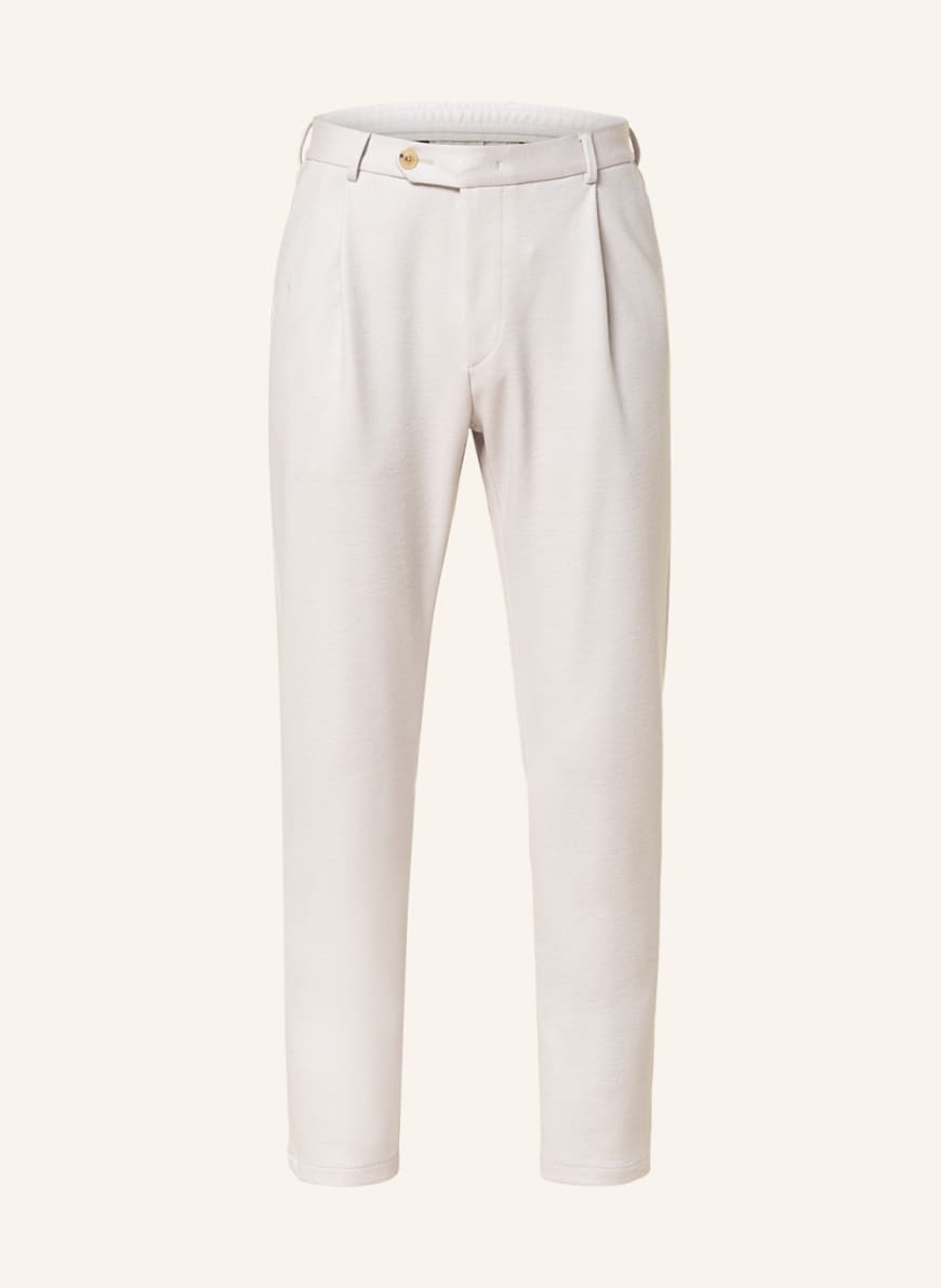 windsor. Chinosy FLORO extra slim fit, Kolor: KREMOWY (Obrazek 1)