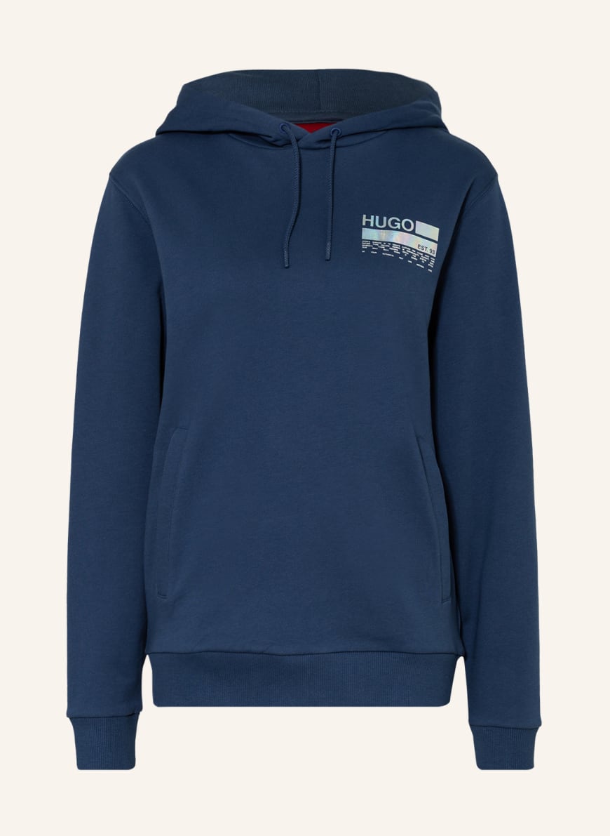 HUGO Hoodie DASWEATER, Color: DARK BLUE (Image 1)