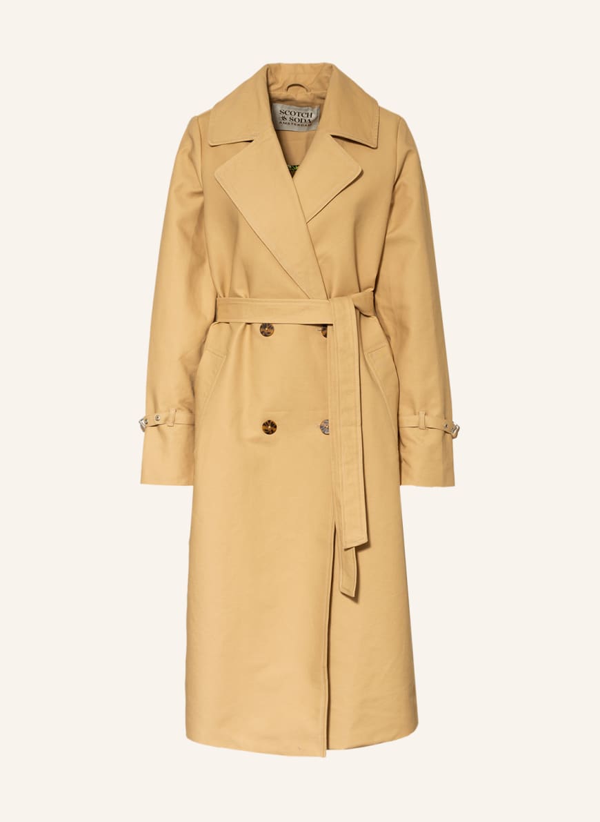 SCOTCH & SODA Trench coat, Color: BEIGE (Image 1)
