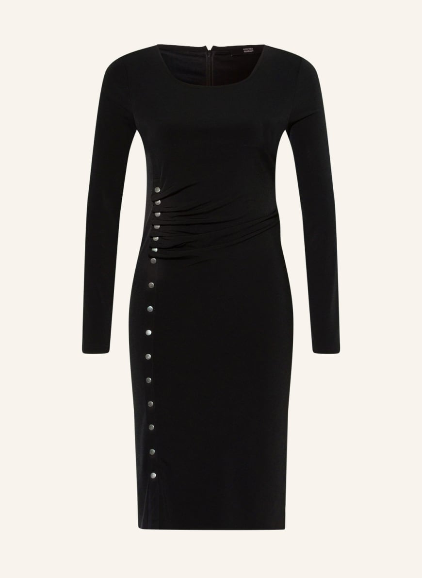STEFFEN SCHRAUT Sheath dress with rivets, Color: BLACK (Image 1)