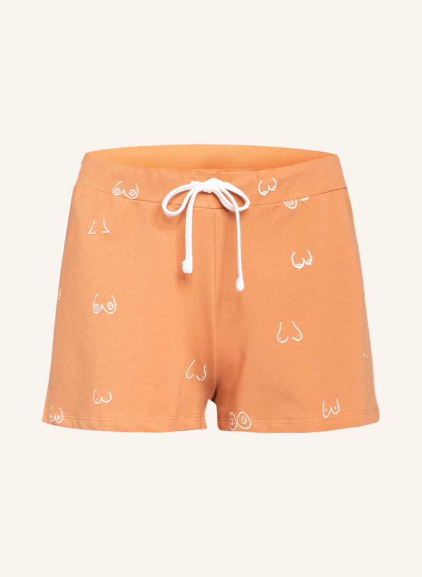 COVERS & CO Lounge shorts NISA BOOBY , Color: BROWN (Image 1)