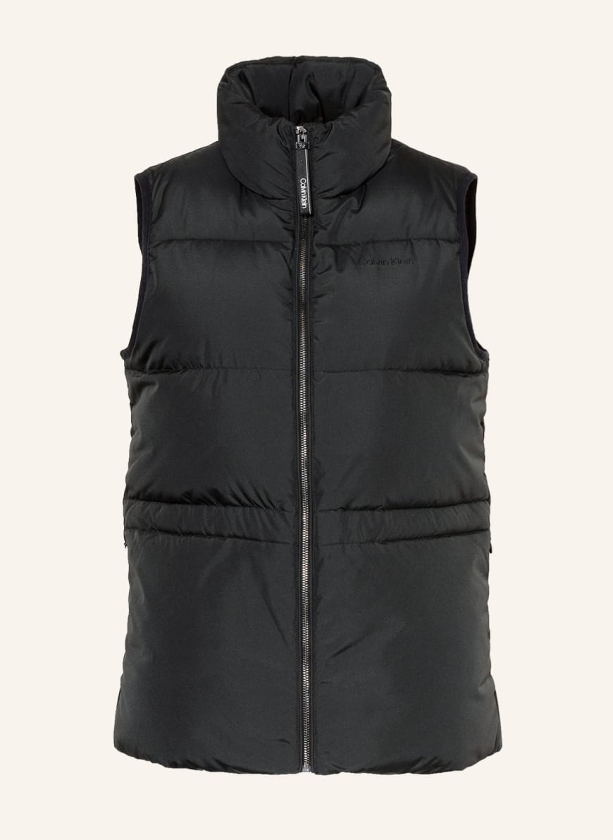 Calvin Klein Quilted vest, Color: BLACK(Image 1)