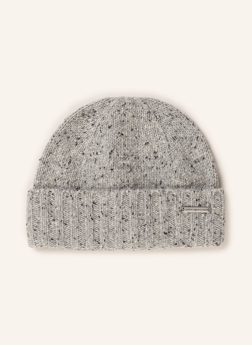 TOMMY HILFIGER Beanie in light gray 