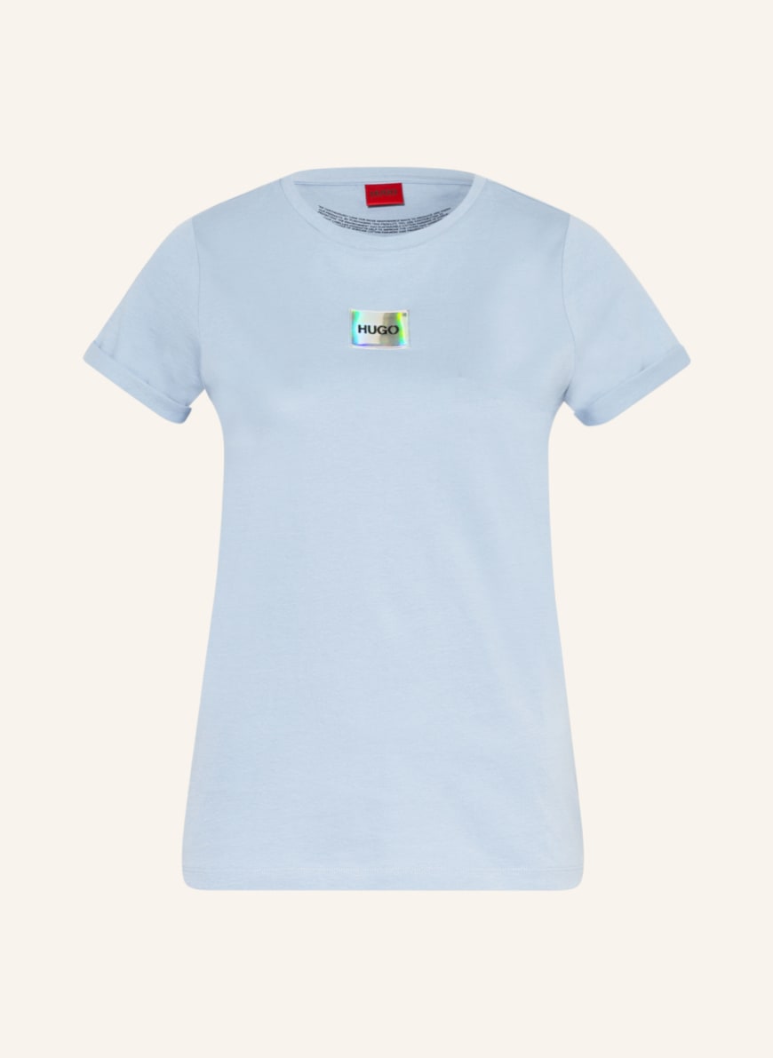HUGO T-Shirt THE SLIM TEE, Farbe: HELLBLAU(Bild 1)