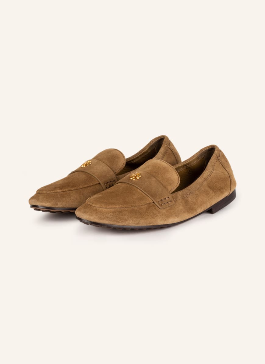 TORY BURCH Loafers, Color: BROWN(Image 1)