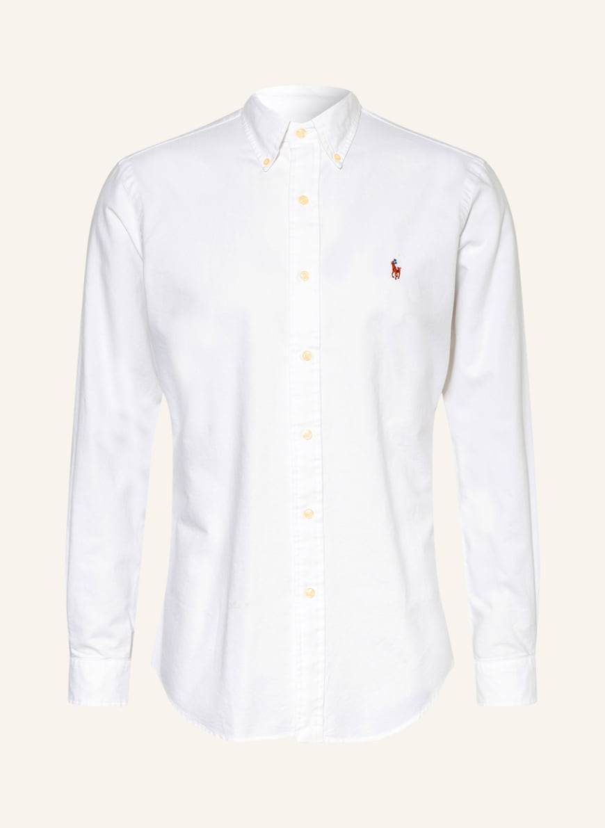 POLO RALPH LAUREN Shirt custom fit, Color: WHITE (Image 1)