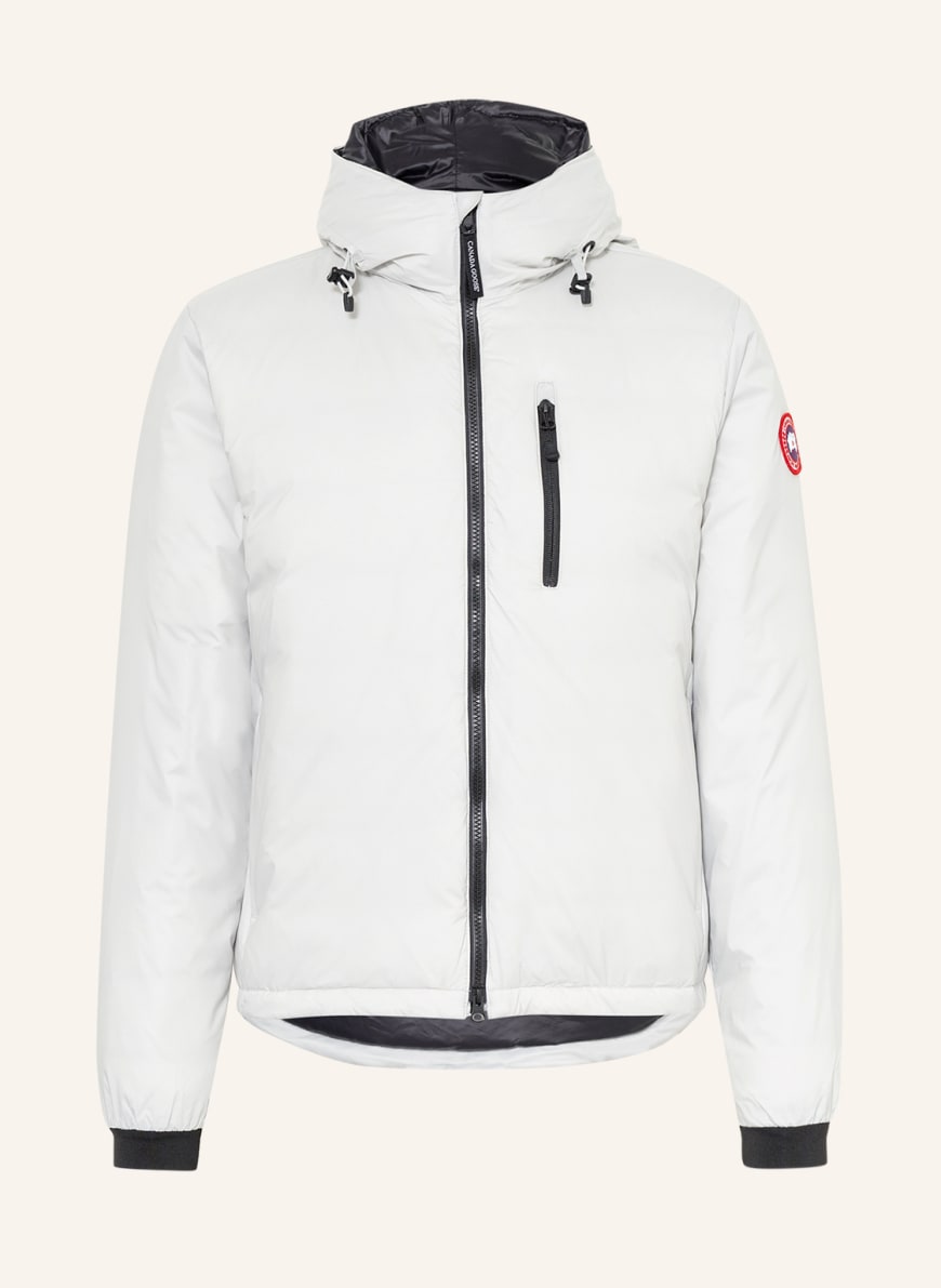 CANADA GOOSE Down jacket LODGE, Color: LIGHT GRAY (Image 1)