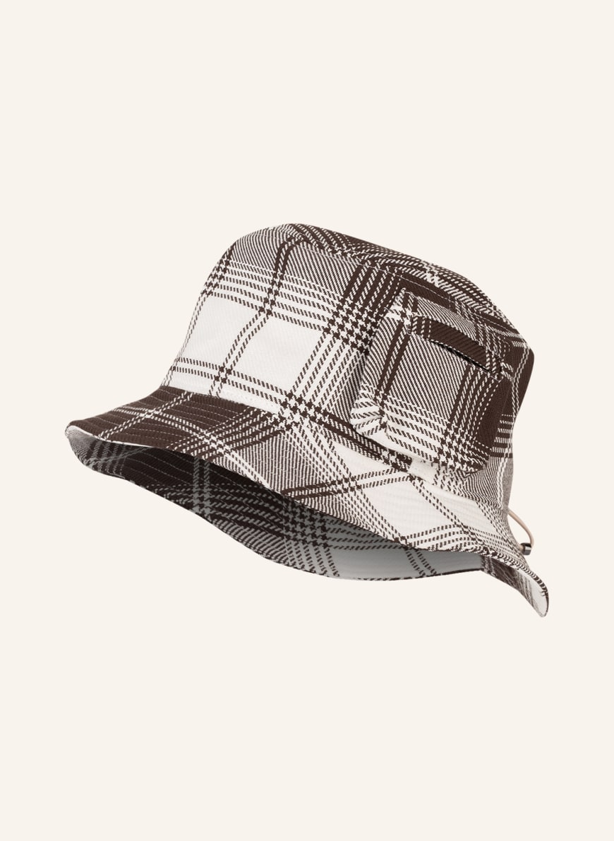 BOGNER Bucket hat HENNY in white/ dark 