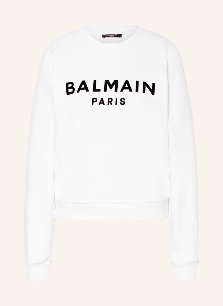 BALMAIN Sweatshirt, Color: WHITE(Image 1)