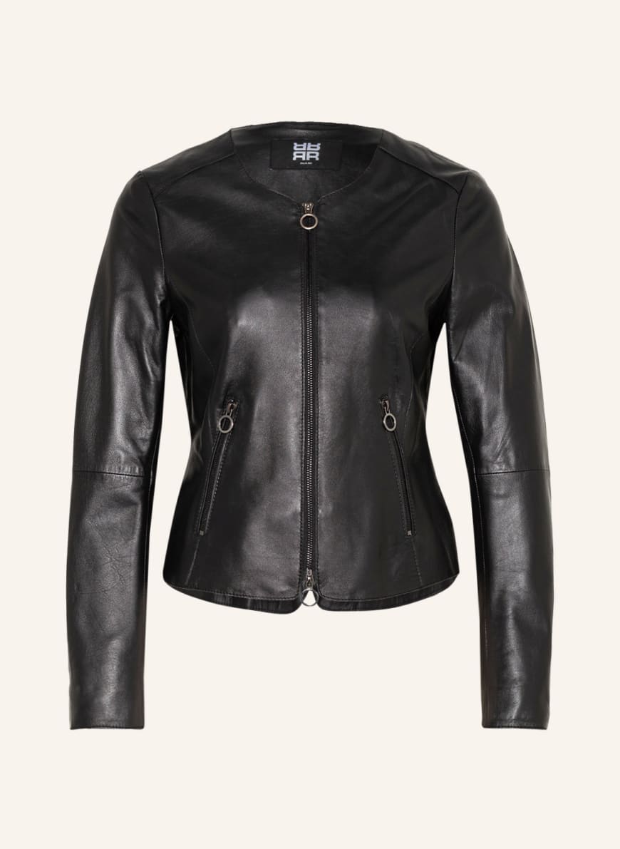 RIANI Leather jacket, Color: BLACK (Image 1)