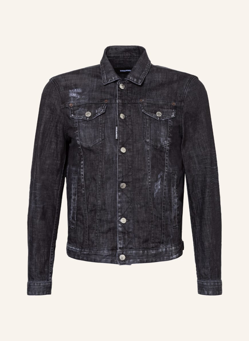DSQUARED2 Denim jacket DAN in black 